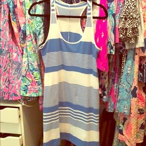 Lilly Pulitzer melle style dress small stripes